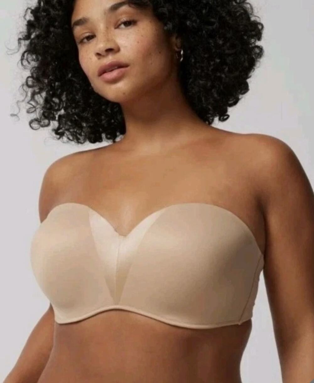 Soma Stunning Starlet Strapless Bra Beige Nude 40G